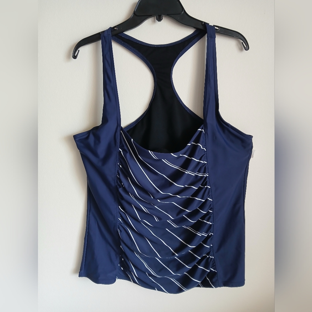 Mazu Swim Slimming Takini Swimsuit Top Size 24W